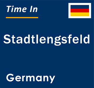 Current local time in Stadtlengsfeld, Germany