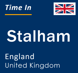 Current local time in Stalham, England, United Kingdom