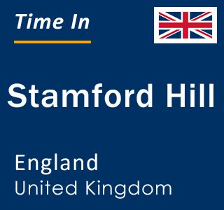 Current local time in Stamford Hill, England, United Kingdom