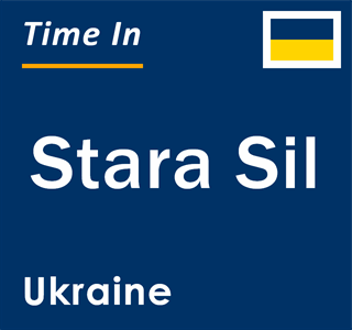 Current local time in Stara Sil, Ukraine