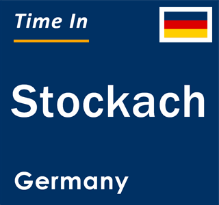 Current local time in Stockach, Germany