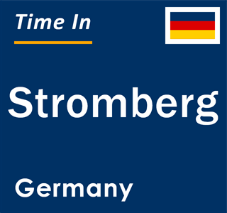 Current local time in Stromberg, Germany