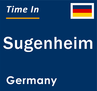 Current local time in Sugenheim, Germany