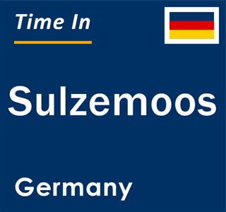 Current local time in Sulzemoos, Germany