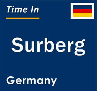 Current local time in Surberg, Germany