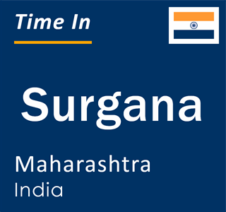 Current local time in Surgana, Maharashtra, India