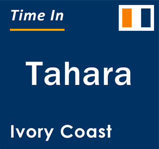 Current local time in Tahara, Ivory Coast