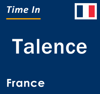 Current local time in Talence, France