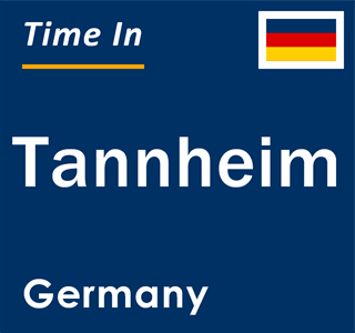 Current local time in Tannheim, Germany