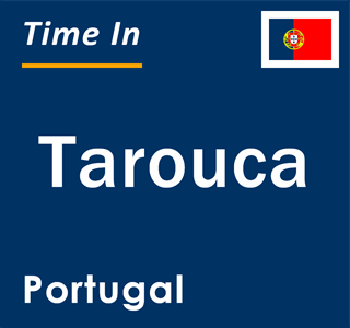 Current local time in Tarouca, Portugal