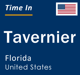 Current local time in Tavernier, Florida, United States
