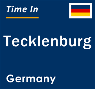 Current local time in Tecklenburg, Germany
