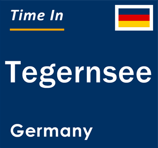 Current local time in Tegernsee, Germany