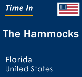 Current local time in The Hammocks, Florida, United States