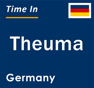 Current local time in Theuma, Germany