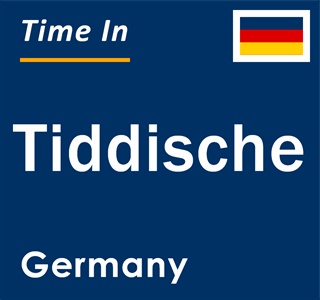 Current local time in Tiddische, Germany