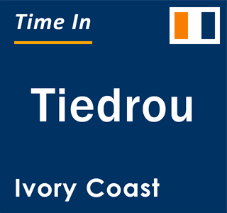 Current local time in Tiedrou, Ivory Coast