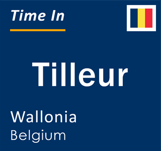 Current local time in Tilleur, Wallonia, Belgium