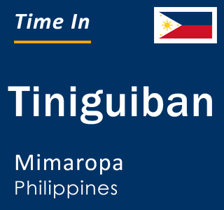 Current local time in Tiniguiban, Mimaropa, Philippines