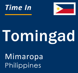 Current local time in Tomingad, Mimaropa, Philippines