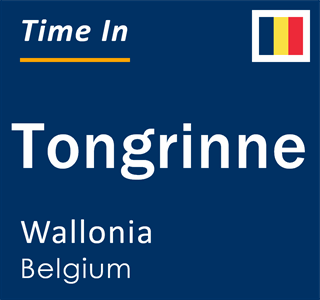 Current local time in Tongrinne, Wallonia, Belgium