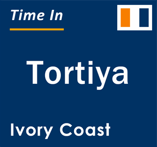 Current local time in Tortiya, Ivory Coast