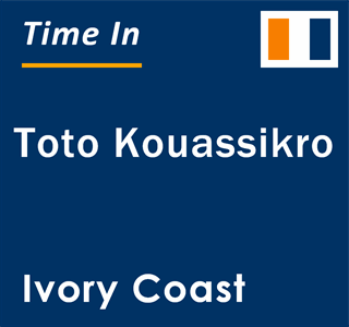Current local time in Toto Kouassikro, Ivory Coast
