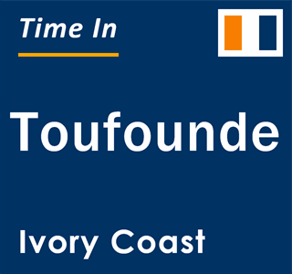 Current local time in Toufounde, Ivory Coast