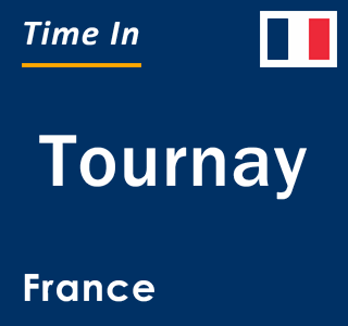 Current local time in Tournay, France