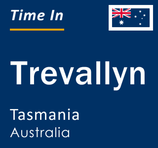 Current local time in Trevallyn, Tasmania, Australia