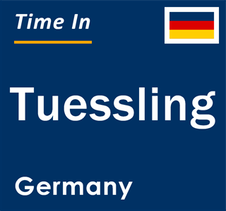 Current local time in Tuessling, Germany