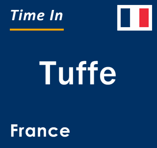 Current local time in Tuffe, France