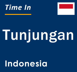 Current local time in Tunjungan, Indonesia