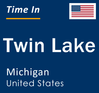 Current local time in Twin Lake, Michigan, United States