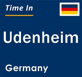 Current local time in Udenheim, Germany