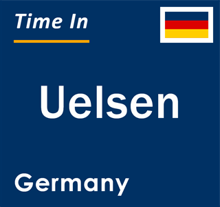 Current local time in Uelsen, Germany
