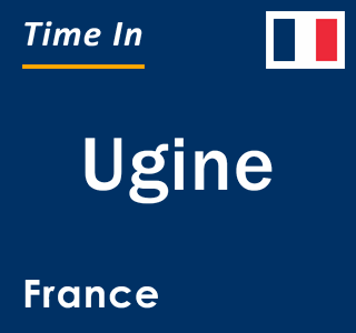 Current local time in Ugine, France