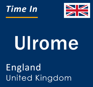 Current local time in Ulrome, England, United Kingdom