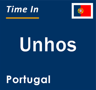 Current local time in Unhos, Portugal