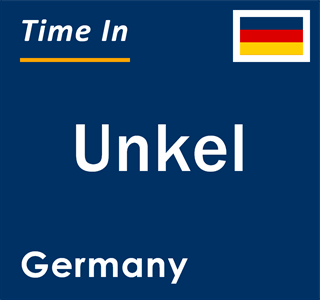 Current local time in Unkel, Germany