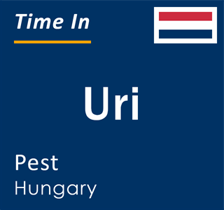 Current local time in Uri, Pest, Hungary