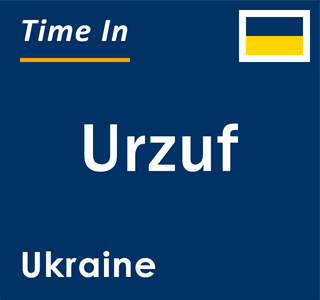 Current local time in Urzuf, Ukraine