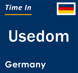Current local time in Usedom, Germany