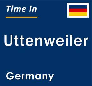Current local time in Uttenweiler, Germany
