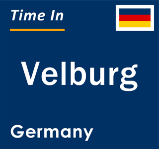 Current local time in Velburg, Germany