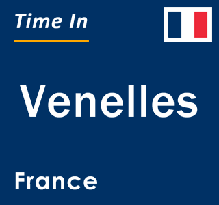 Current local time in Venelles, France