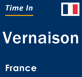 Current local time in Vernaison, France