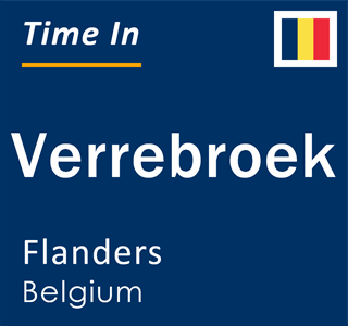 Current local time in Verrebroek, Flanders, Belgium
