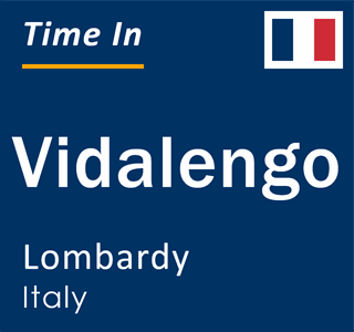 Current local time in Vidalengo, Lombardy, Italy