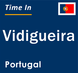 Current local time in Vidigueira, Portugal